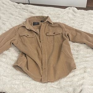 Brown Cordoruy Buffalo Shacket